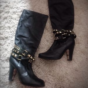 Dolce Vita Mid Calf Leather Boots
